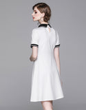 Narcissus Embroidery Dress