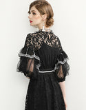Black Dress Two-Piece