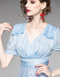 Audrey Blue Dress