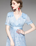 Audrey Blue Dress