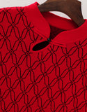 Red Knitting Dress