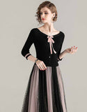Belle Black Dress