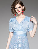 Audrey Blue Dress