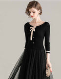 Belle Black Dress