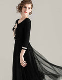 Belle Black Dress