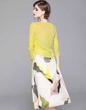 Emmeline Yellow Two-Piece