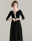 Belle Black Dress