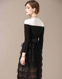 Black Amelie Two-Piece