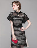 Black Lace Dress