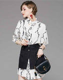 Celine Printing Two-Piece