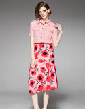 Pink Nemesia Two-Piece