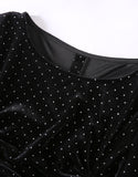 Black Velvet Dress