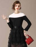 Black Amelie Two-Piece