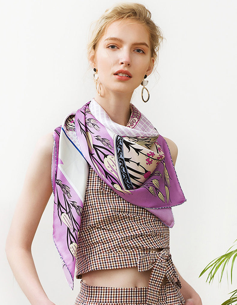 Lavender Tasteful Scarf