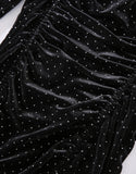 Black Velvet Dress