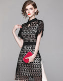 Black Lace Dress