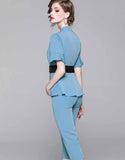 Blue Nancy Two-Piece