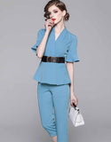 Blue Nancy Two-Piece
