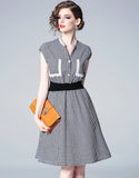 Black Lattice Dress
