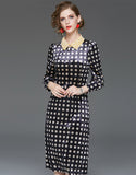 Black Melanie Dress
