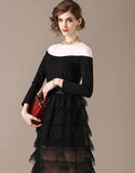 Black Amelie Two-Piece