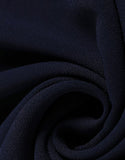 Navy Scabiosa Dress