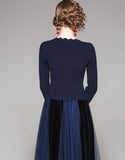 Navy Nepeta Dress