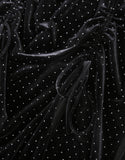 Black Velvet Dress