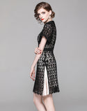 Black Lace Dress