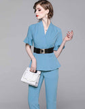 Blue Nancy Two-Piece