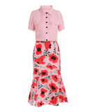 Pink Nemesia Two-Piece