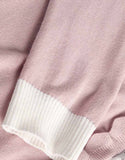 Pink Knitting Two-Piece