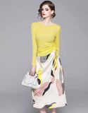 Emmeline Yellow Two-Piece