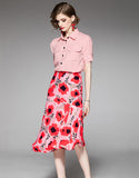 Pink Nemesia Two-Piece