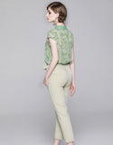Lightgreen Hortensia Two-Piece