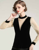 Black Velvet Dress