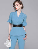 Blue Nancy Two-Piece