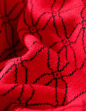 Red Knitting Dress