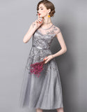 Embroidery Banquet Dress