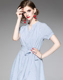 Noémie Plaid Dress