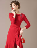Red Rose Dress