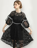 Black Dress Two-Piece