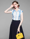 Rosalie Blue Two-Piece