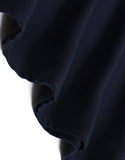 Navy Scabiosa Dress