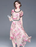 Pink Weigela Dress