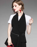 Elaine Black Three-Pieces