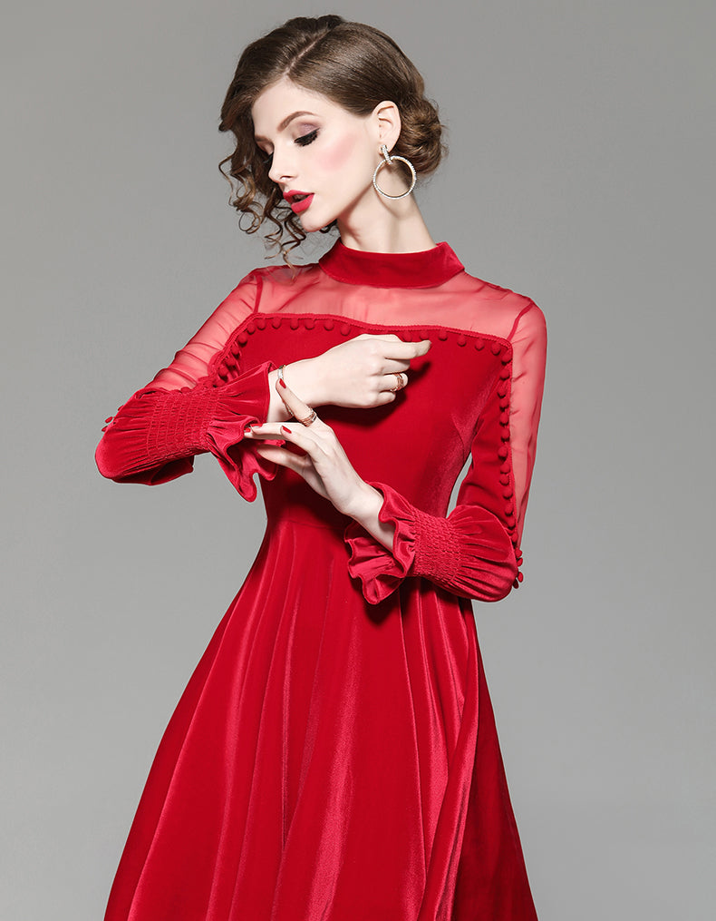 Red Beautiful Dress