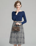 Quaker Blue Two-Piece