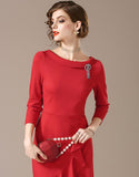 Red Rose Dress