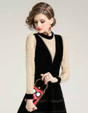 Black Velvet Dress
